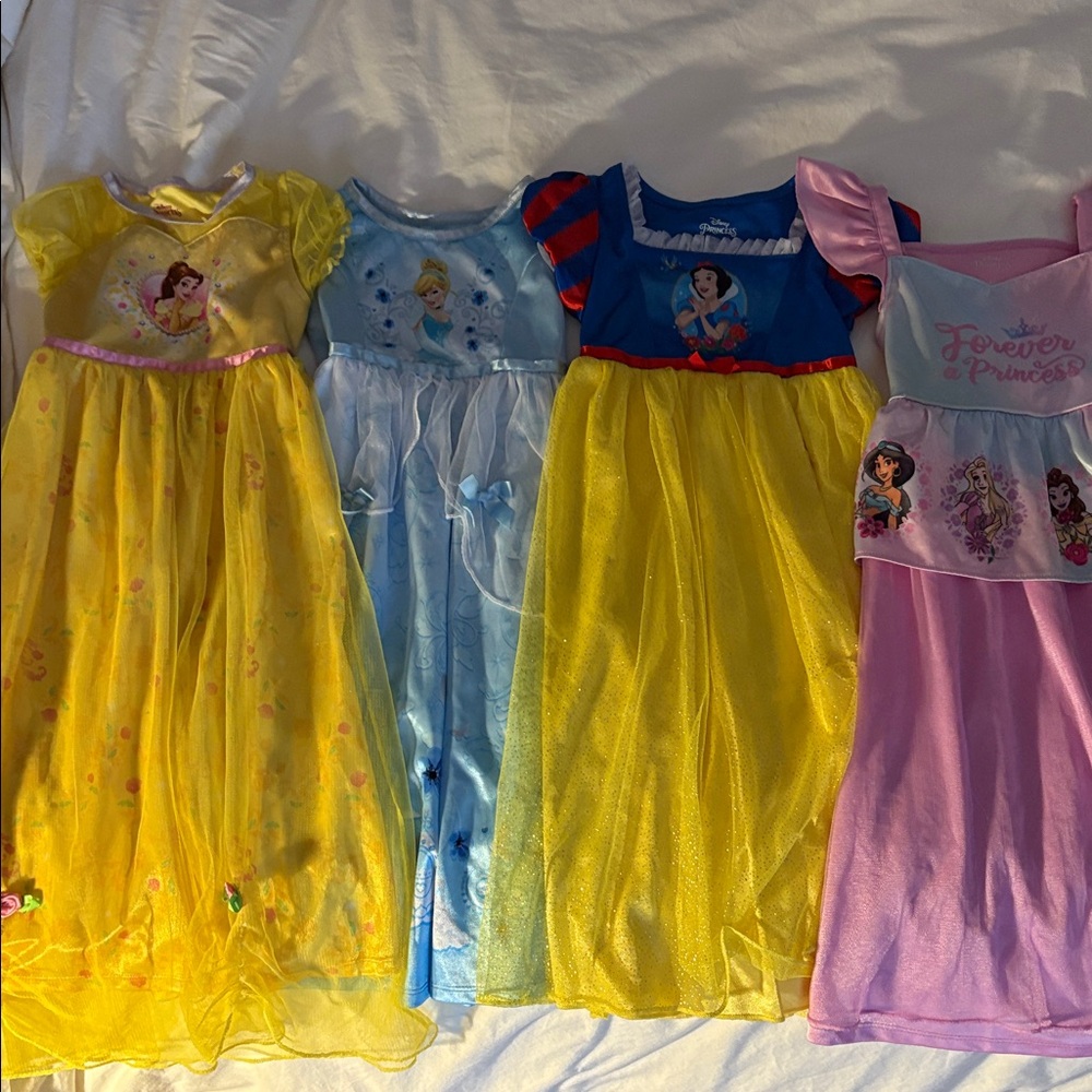 Disney Princess Nightgown Collection - Yellow, Blue, Pink